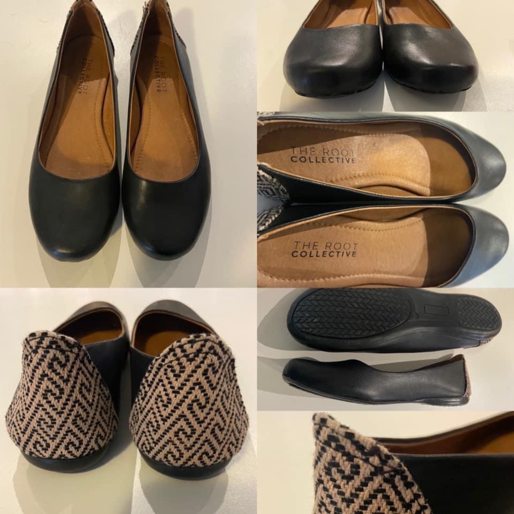 The Root Collective Noir Gabby Flat - 9